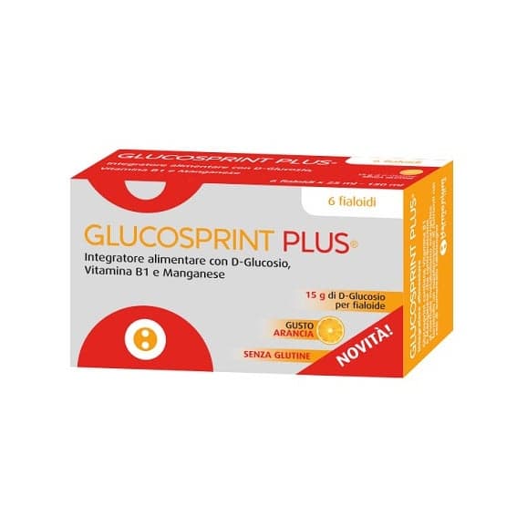 Glucosprint Plus Arancia – 6 Ampullen