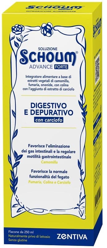 Choline + Artichaut – Dentifrice | Soluzione Schoum Advance Forte