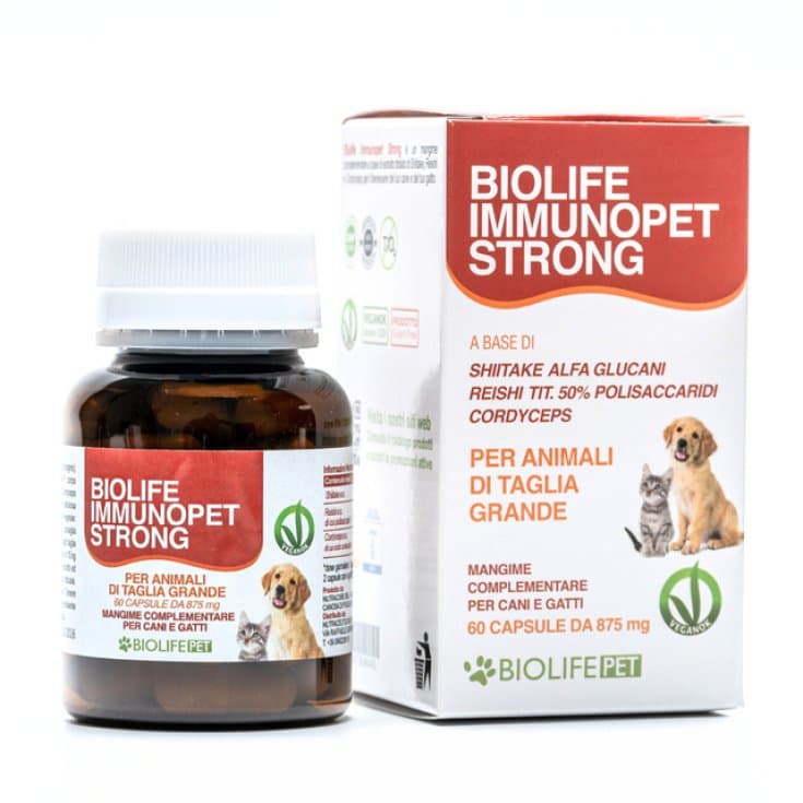 BIOLIFE IMMUNOPET STRONG – 60 gélules