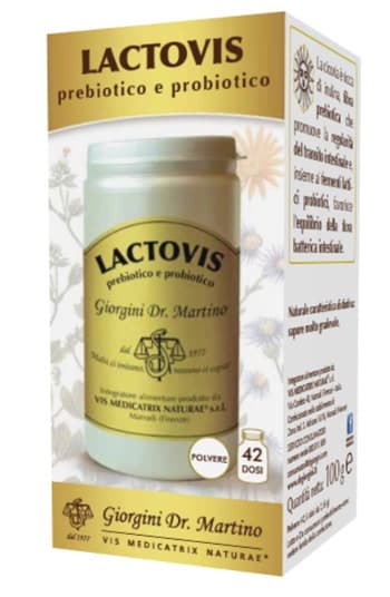 Inuline + Probiotiques (ferments lactiques) – 100 g | Lactovis Prebiotico Probiotico