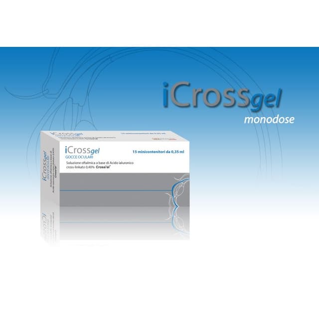 Icross Gel Ophtalmique 15 Unidoses 0,35 ml