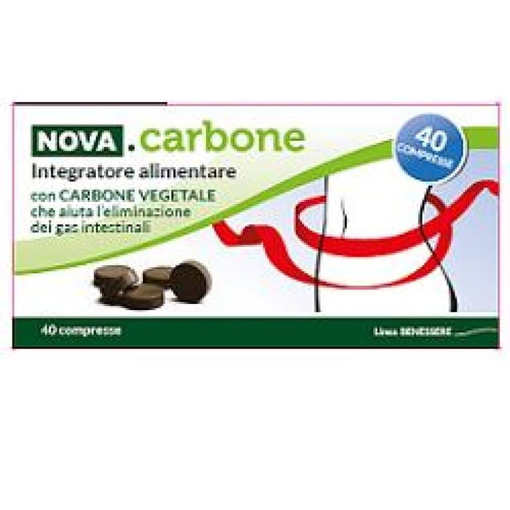 Aktivkohle Nova – 40 comprimés