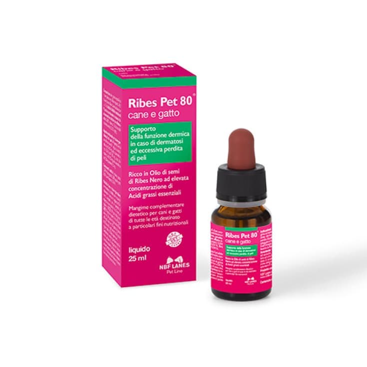 Ribes Pet – 80 gouttes, 25 ml pour animaux domestiques