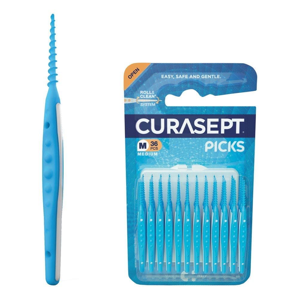 Curasept Picks Medium – 36 Stück