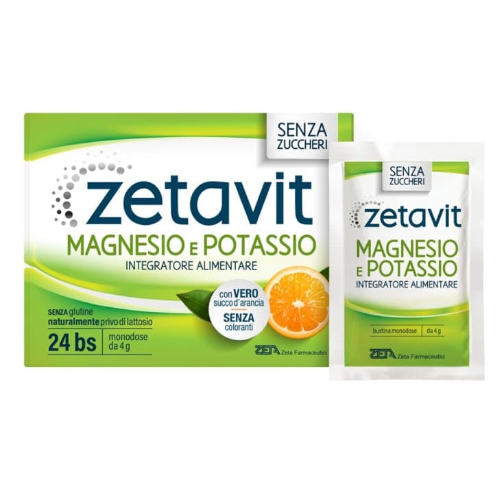 Zetavit Magnésium Potassium – 24 sachets