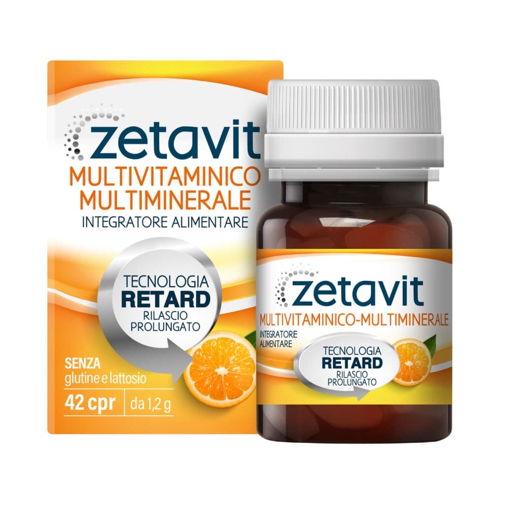 Zetavit Multivitaminique Multiminéral – 42 comprimés