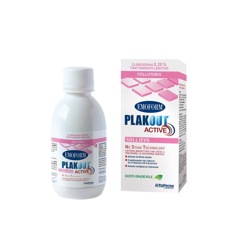 Plak Out Active Bain de bouche – 200 ml