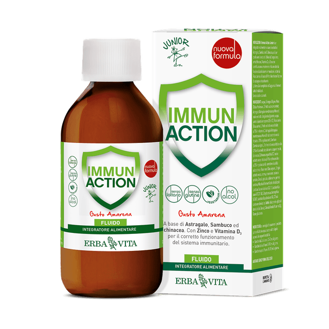 Échinacée + Cassis – 200 ml | Immun Action Fluido
