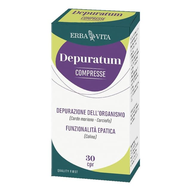 Choline + Chardon-Marie – 30 comprimés | Erba Vita Depuratum