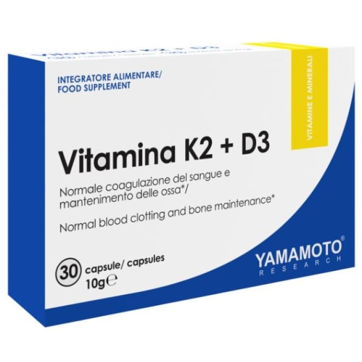 Yamamoto R Vitamin K2+D3 – 30 gélules