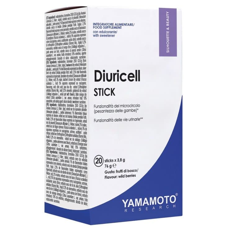 Diuricell Stick Fruits Rouges – 20 sachets