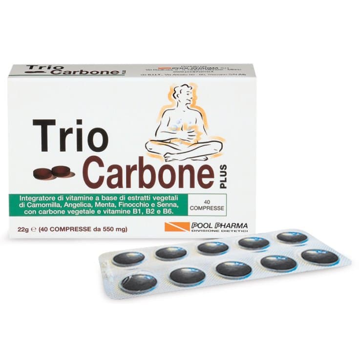 Triocarbone Plus Integ – 40 Tabletten