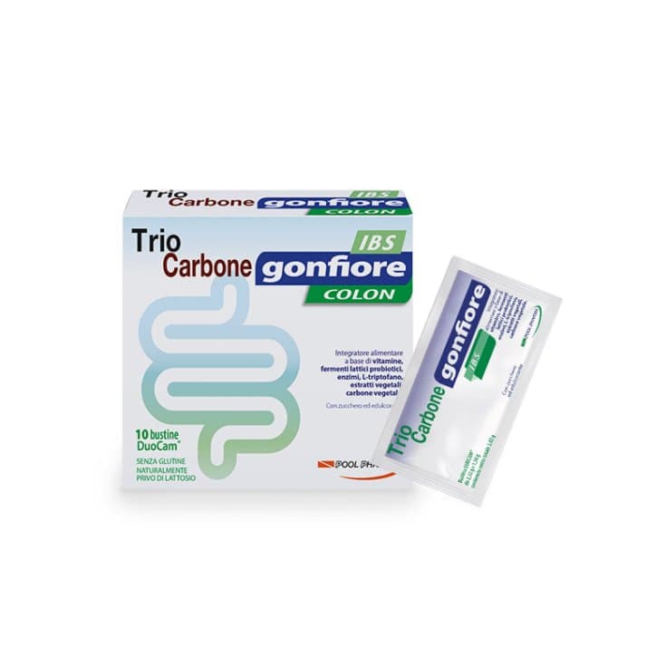 Triocarbone Gonfiore IBS – 10 sachets