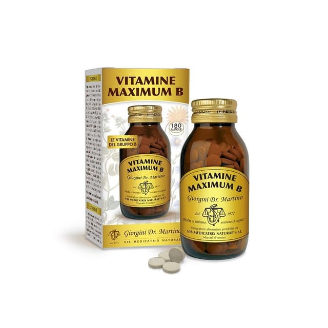 Choline + Complexe vitamines B – 180 pastilles | Vitamine Maximum B
