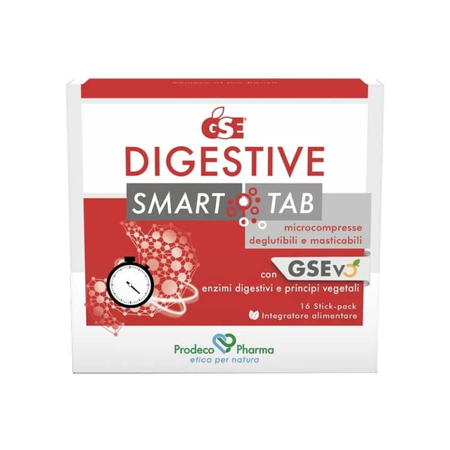 Pépins de pamplemousse + Broméline – 16 sticks | GSE Digestive Smart