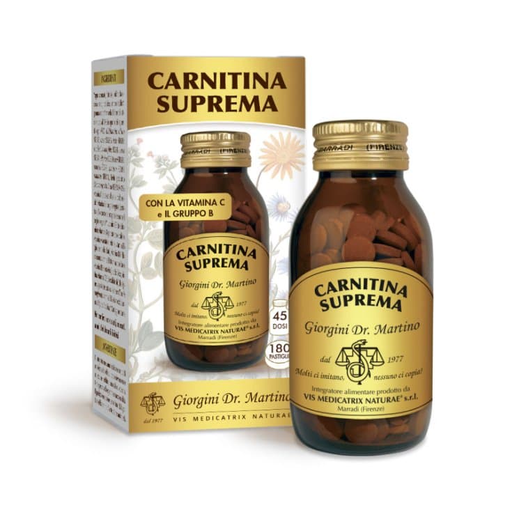 Carnitina Suprema – 180 comprimés