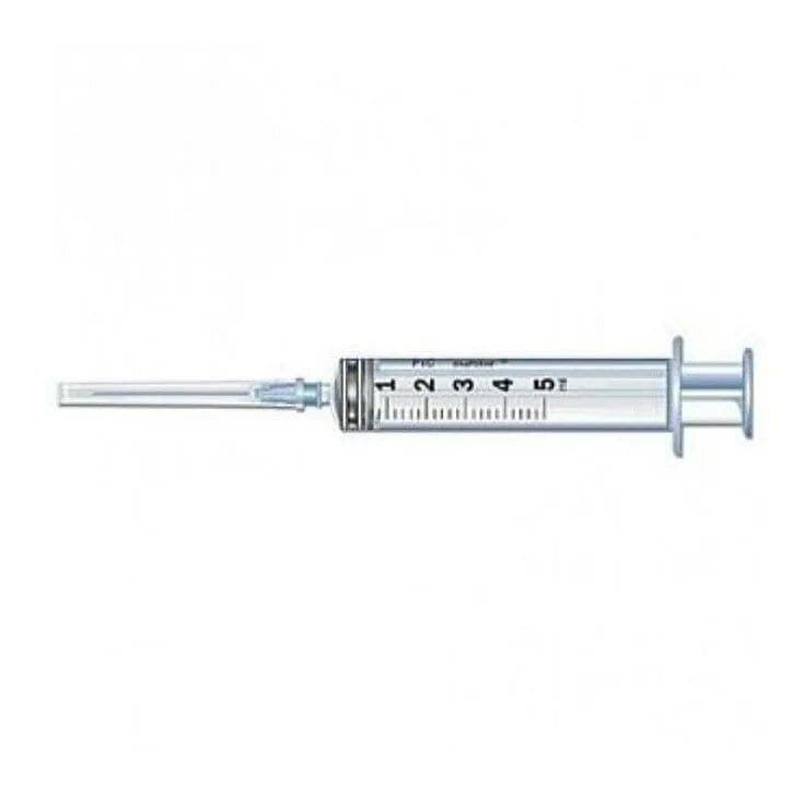 Seringue à usage unique 5 ml – Aiguille creuse 23G