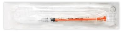 Seringue à insuline 1 ml – Aiguille 27G, 100 UI