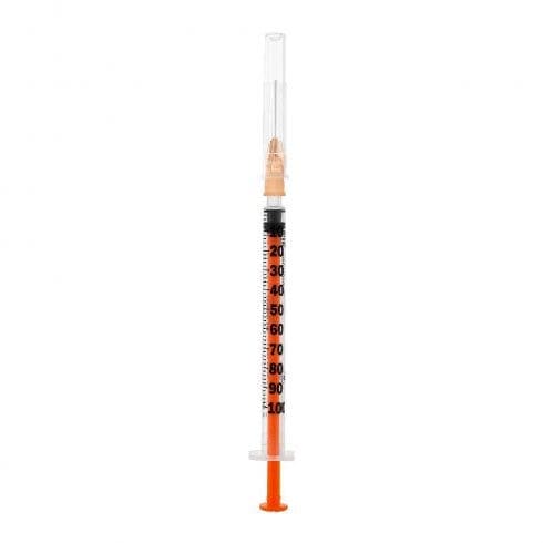 Seringue à insuline Pic 1 ml – Aiguille simple G26