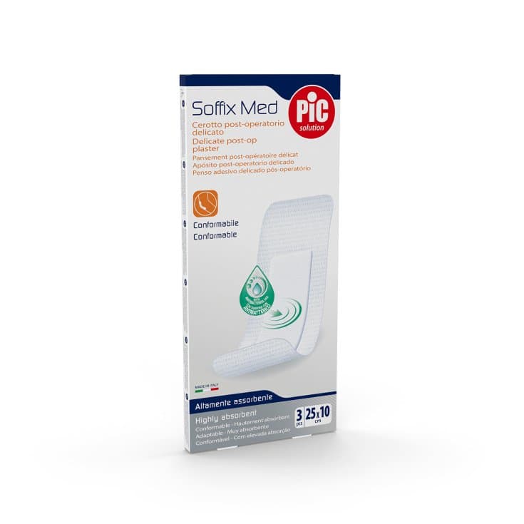 Soffix Med Wundauflagen – 25×10 cm, 3 Packungen