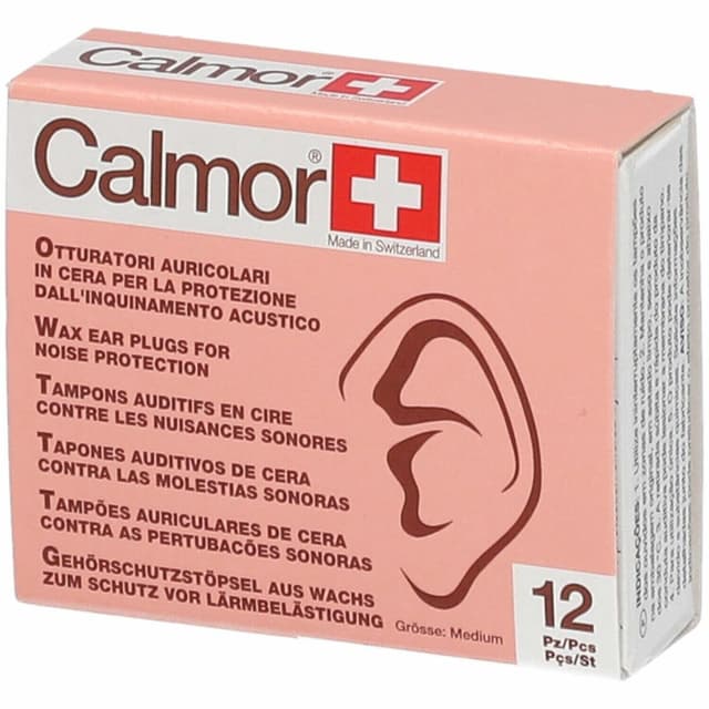 Calmor Bouchons d'Oreilles – 12 pièces