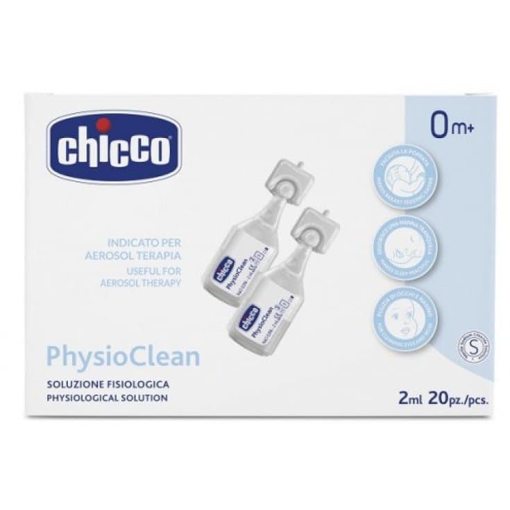Physioclean Sol Isoton – 20 ampoules de 2 ml
