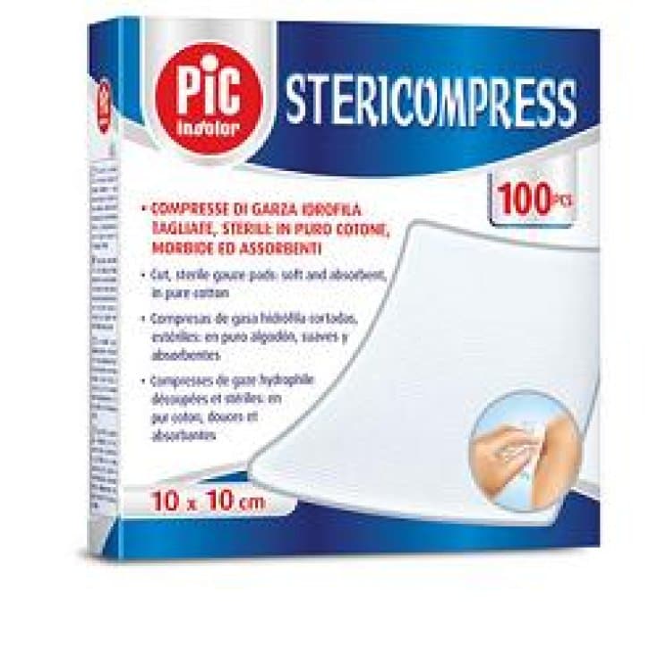 Stericompress Gauze 20x20 – 600 pièces