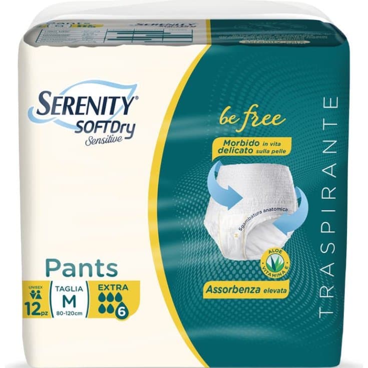 Serenity Pants Sensitive Extra – 12 pièces M