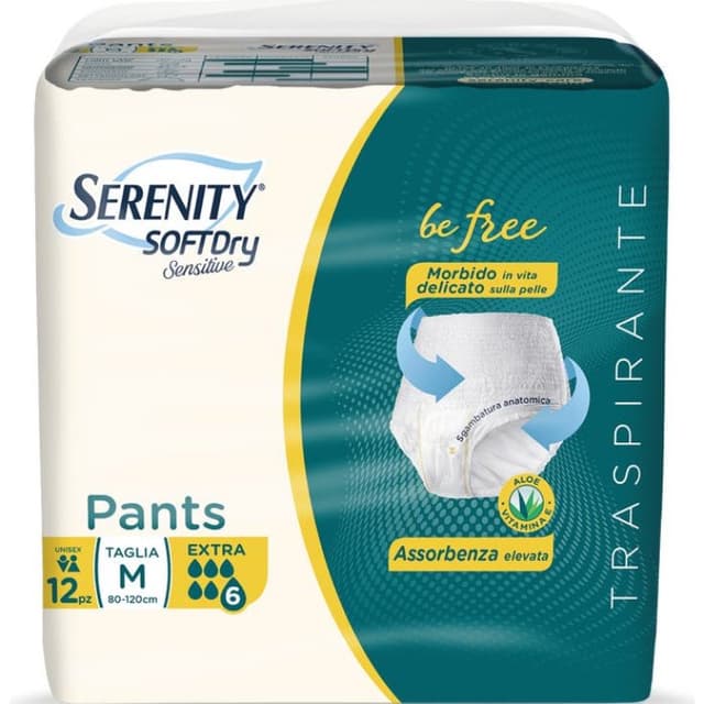Serenity Pants Sensitive Extra – 12 pièces M