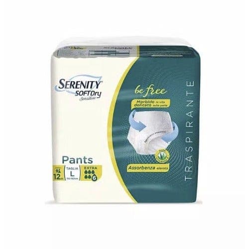 Serenity Pants Sensitive Extra – 12 pièces L