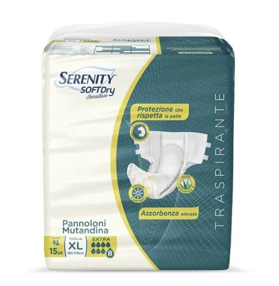 Serenity Pants Mutandine Super – 15 pièces XL