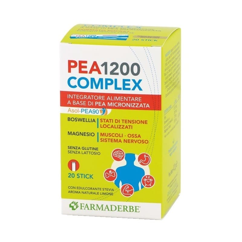 PEA Complex 1200 Sachets – 20 sticks de Farmade
