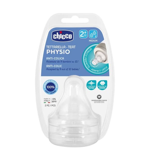 Chicco TETTAR PERFECT5 – Bande en silicone 2 m, Lot de 2