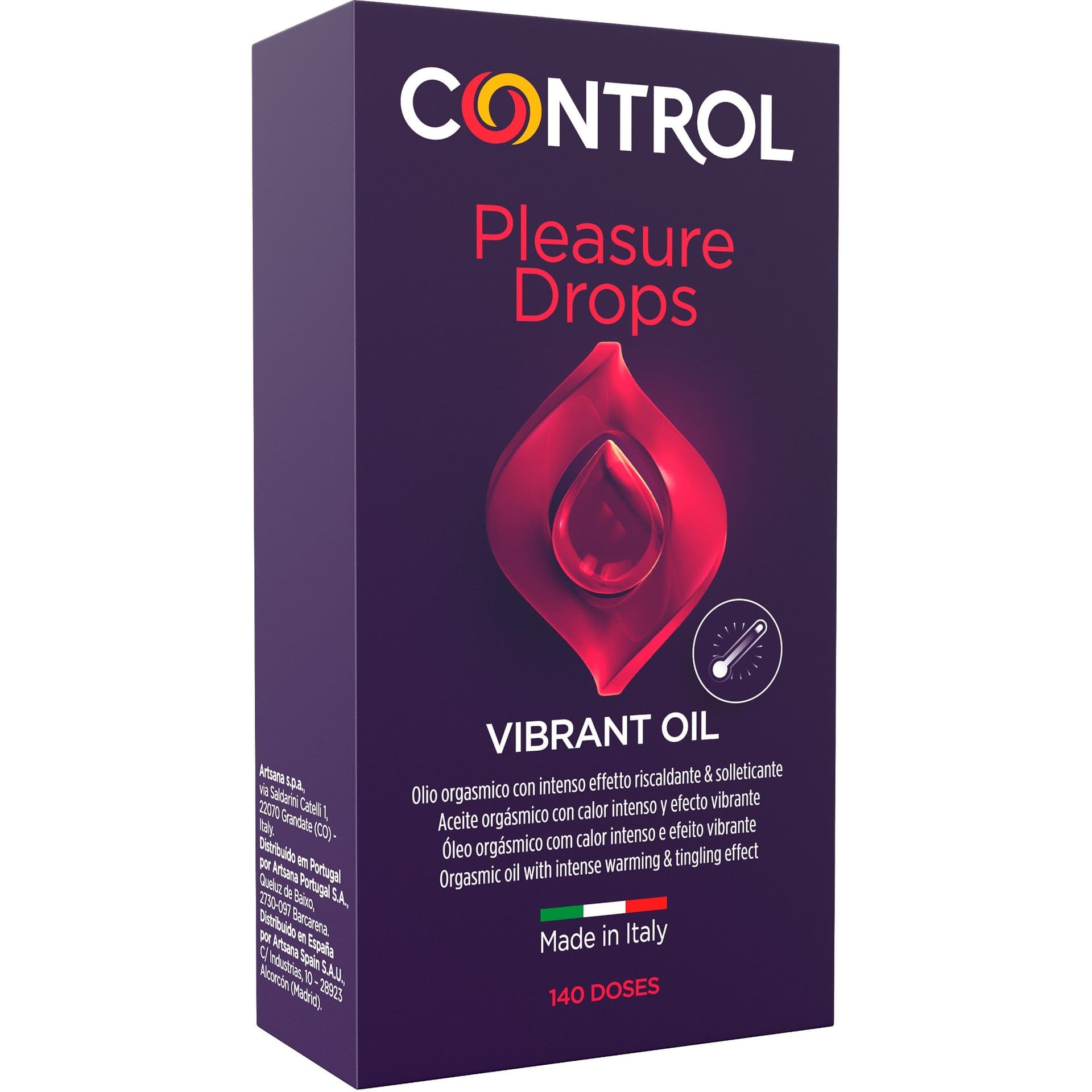 Control Vibrant Oil Pleasure – Huile de massage
