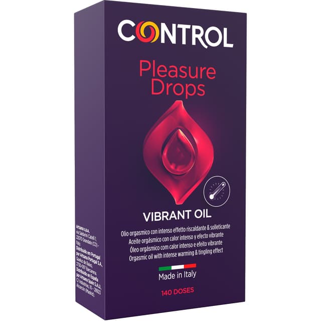 Control Vibrant Oil Pleasure – Huile de massage