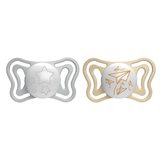 Chicco Sucette Light Lumi 6-16 Mois – 2 pièces