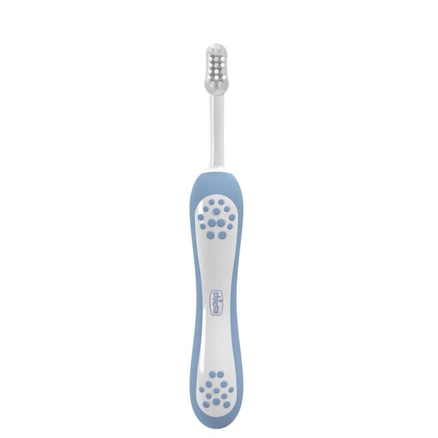 Chicco Brosse à Dents Bébé – dès 6 Mois, Bleu