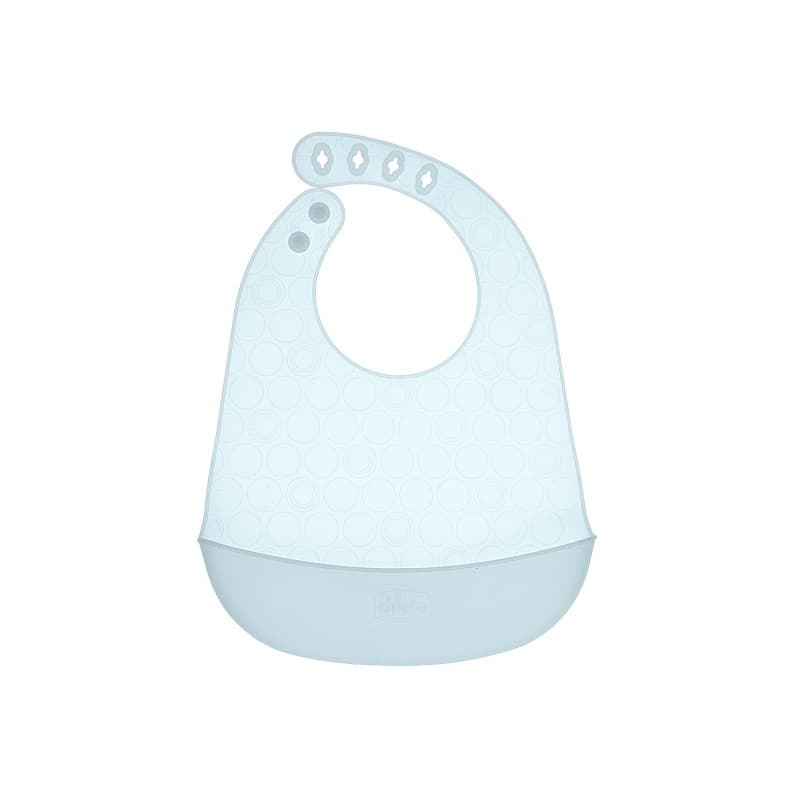 Chicco Easy Roll Bib Silikon – Lätzchen mit Auffangtasche