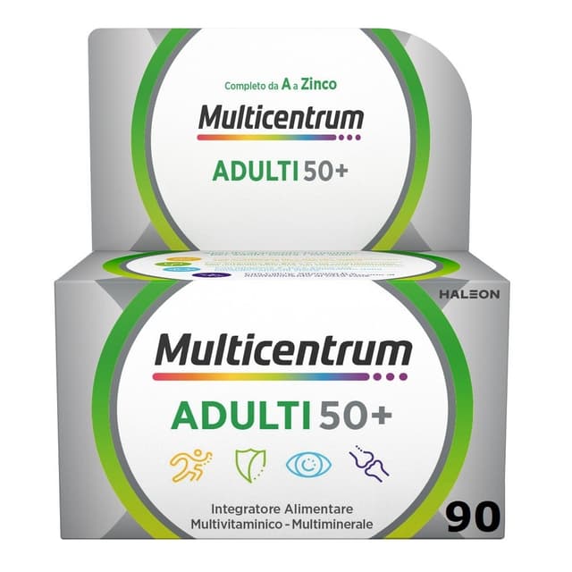 Calcium + Magnésium – 90 comprimés | Multicentrum Select 50+