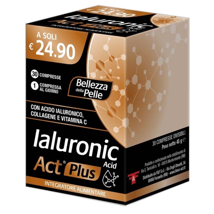 Ialuronic Acid Act Plus – 30 Tabletten Nahrungsergänzung