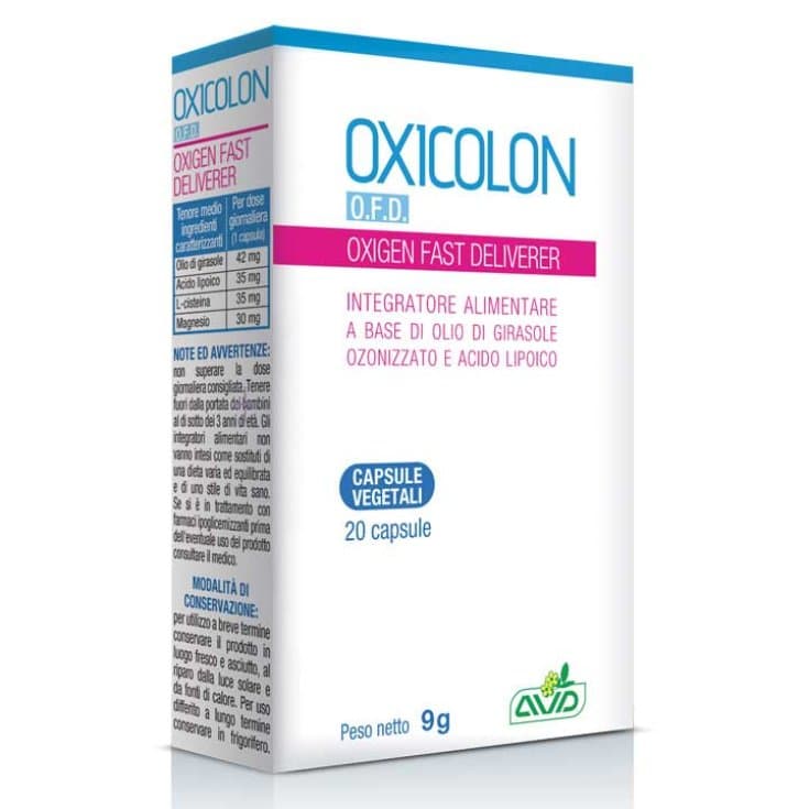 Oxicolon O F D – 20 gélules