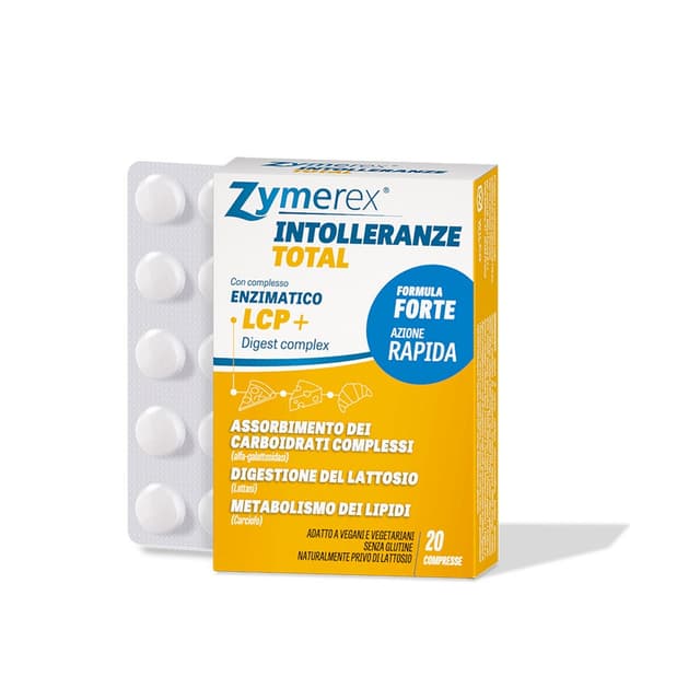 Broméline + Gingembre – 20 comprimés | Zymerex Intolleranzen Total