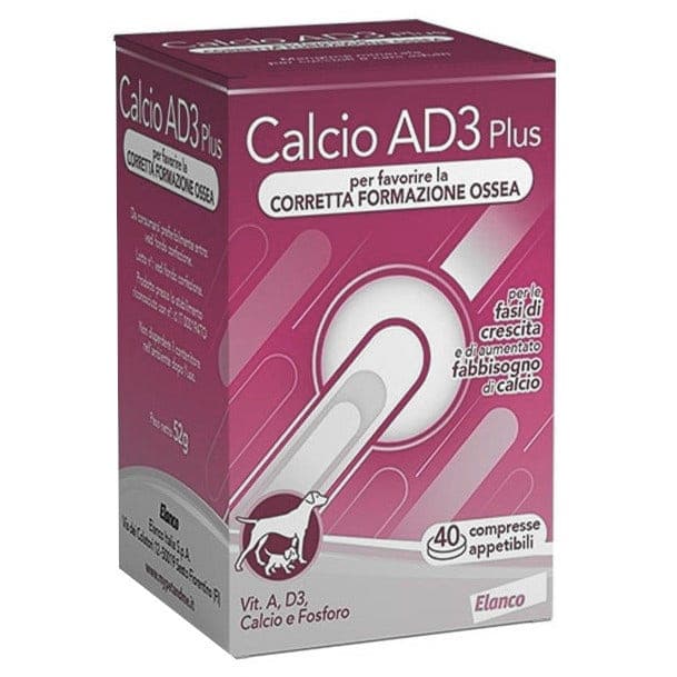 Calcio-AD3 Solubile Sviluppo – 40 comprimés