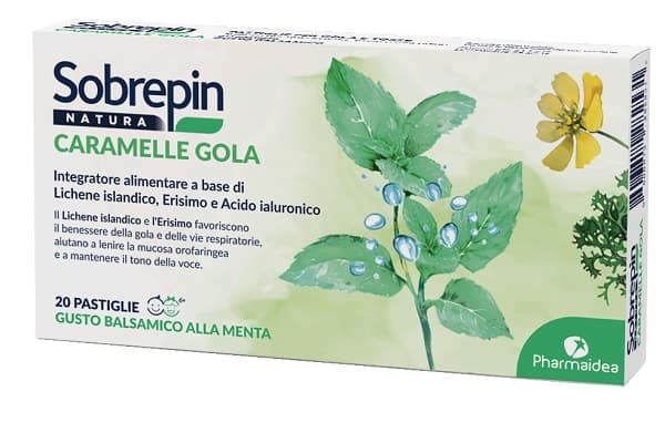 Sobrepin Natura Caramelle – 20 pastilles