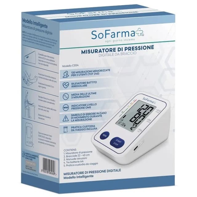 Tensiomètre Numérique Bras SF+ Automatique