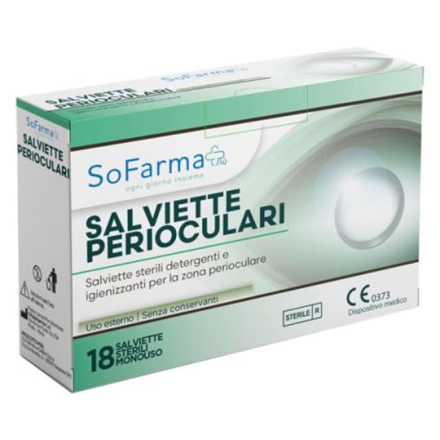 Lingettes Zone Oculaire – 18 pièces