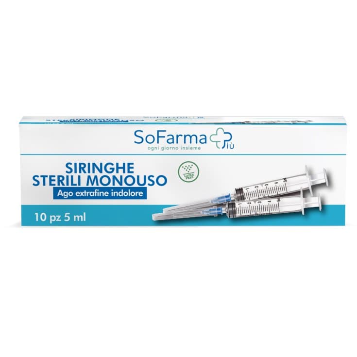 Seringue stérile 5 ml – 10 pièces