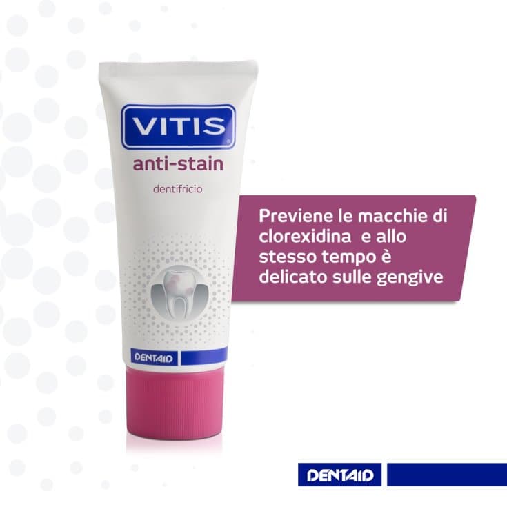 Vitis Antistain – Zahnpasta 50ml gegen Verfärbungen