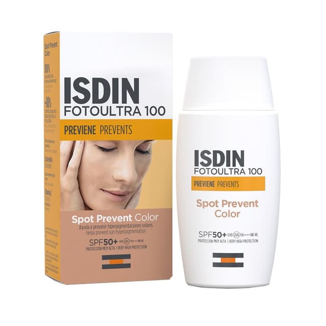 ISDIN Fotoultra Spot Prevent COL 50 – Crème Solaire Teintée