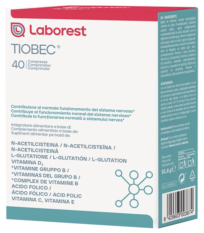 Tiobec – 40 comprimés